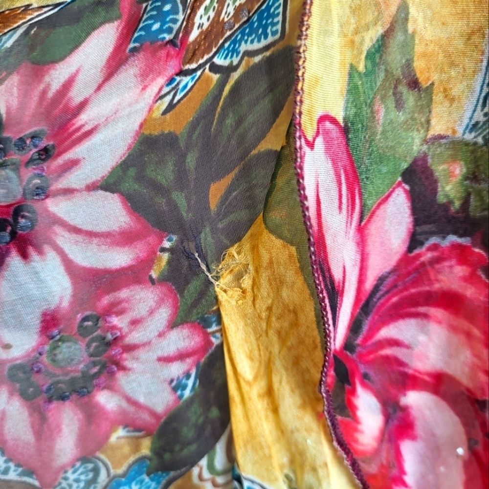 Boho Luxe Vintage Caftan – St. Tropez Dreaming 🌺 - Picture 8 of 10